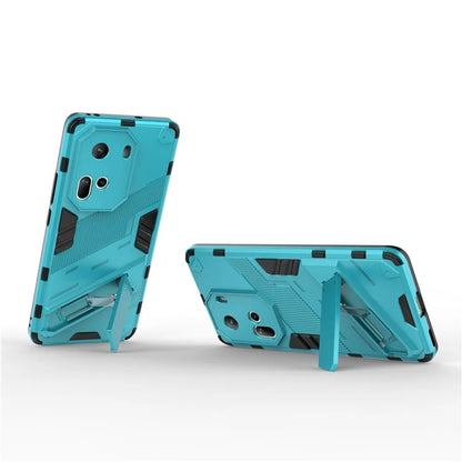 For Oppo Reno11 5G (Global) Kickstand Case PC+TPU Anti-drop Phone Cover