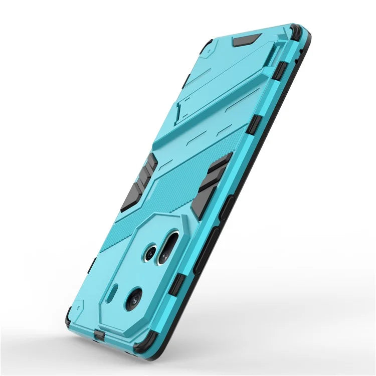 For Oppo Reno11 5G (Global) Kickstand Case PC+TPU Anti-drop Phone Cover