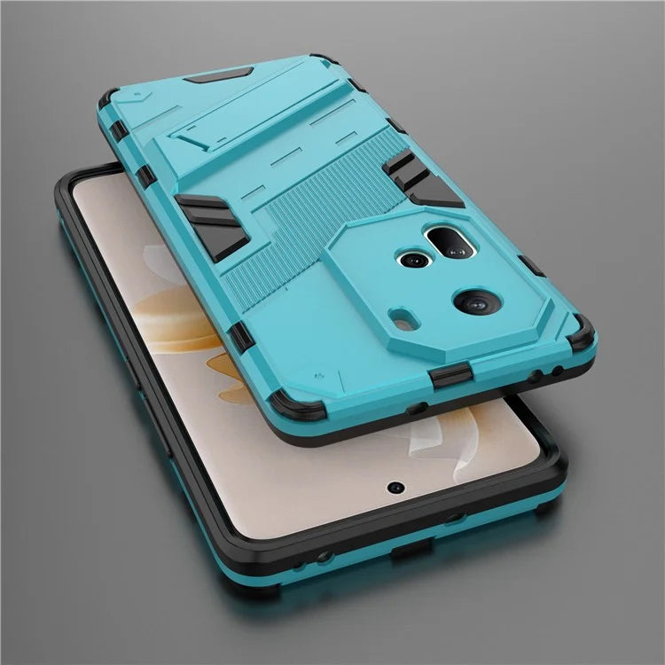 For Oppo Reno11 5G (Global) Kickstand Case PC+TPU Anti-drop Phone Cover