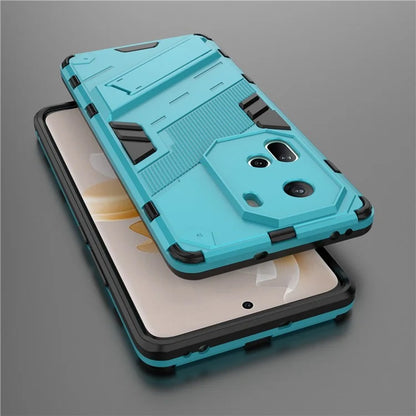 For Oppo Reno11 5G (Global) Kickstand Case PC+TPU Anti-drop Phone Cover
