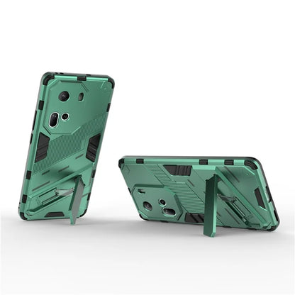 For Oppo Reno11 5G (Global) Kickstand Case PC+TPU Anti-drop Phone Cover