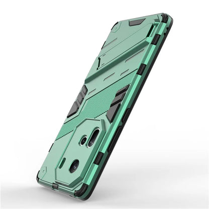 For Oppo Reno11 5G (Global) Kickstand Case PC+TPU Anti-drop Phone Cover