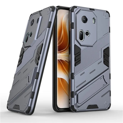 For Oppo Reno11 5G (Global) Kickstand Case PC+TPU Anti-drop Phone Cover