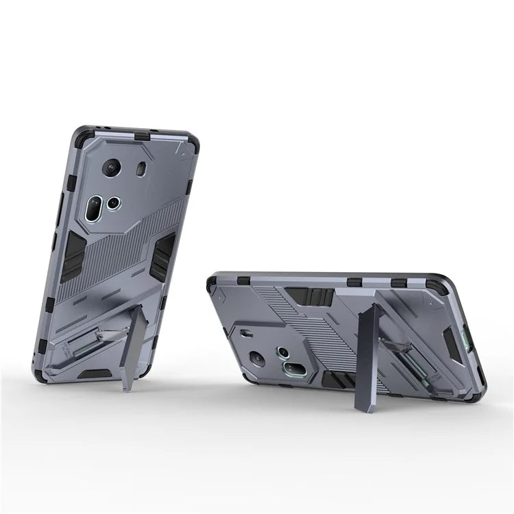 For Oppo Reno11 5G (Global) Kickstand Case PC+TPU Anti-drop Phone Cover