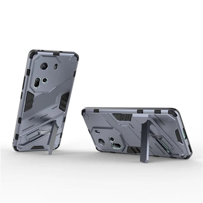 For Oppo Reno11 5G (Global) Kickstand Case PC+TPU Anti-drop Phone Cover