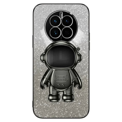 For Huawei Mate 50 4G Case PC+TPU Phone Back Cover with Astronaut Kickstand