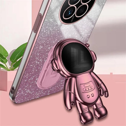 For Huawei Mate 50 4G Case PC+TPU Phone Back Cover with Astronaut Kickstand