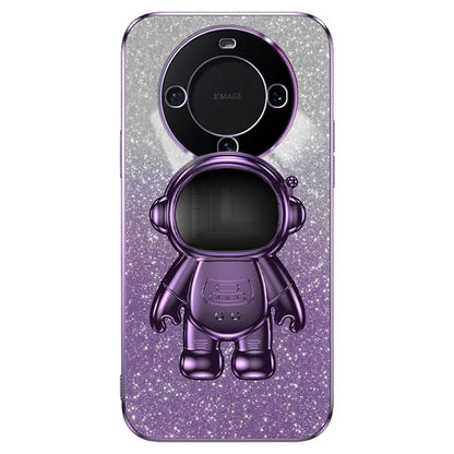 For Huawei Mate 60 Cellphone Case PC+TPU Astronaut Kickstand Back Cover