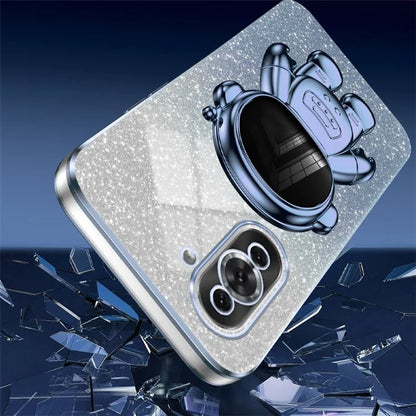 For Huawei nova 10 4G Cellphone Case PC+TPU Astronaut Kickstand Drop-proof Cover