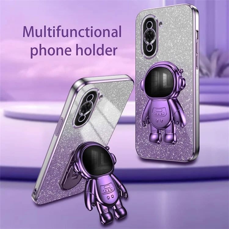 For Huawei nova 10 4G Cellphone Case PC+TPU Astronaut Kickstand Drop-proof Cover