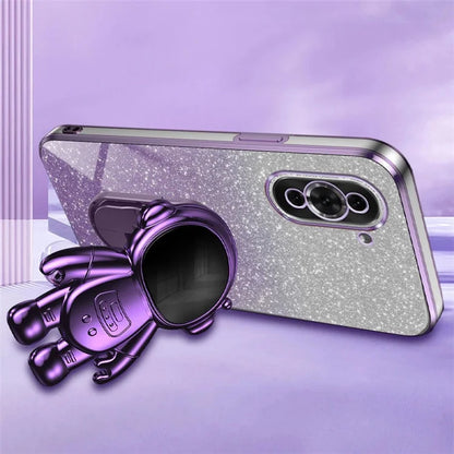 For Huawei nova 10 4G Cellphone Case PC+TPU Astronaut Kickstand Drop-proof Cover