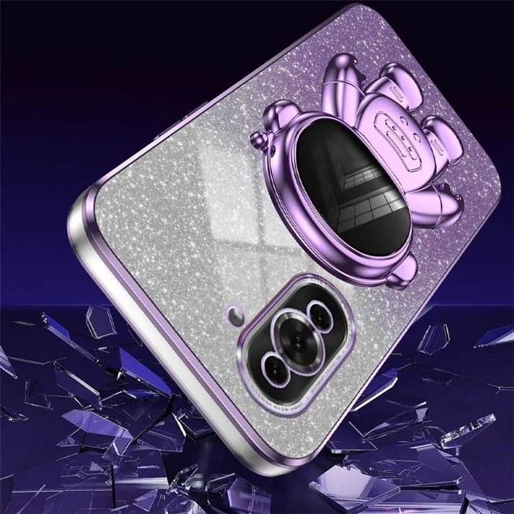 For Huawei nova 10 4G Cellphone Case PC+TPU Astronaut Kickstand Drop-proof Cover