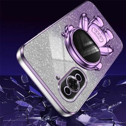 For Huawei nova 10 4G Cellphone Case PC+TPU Astronaut Kickstand Drop-proof Cover