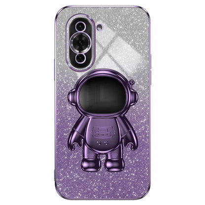 For Huawei nova 10 Pro 4G Cellphone Case Astronaut Kickstand PC+TPU Anti-scratch Cover