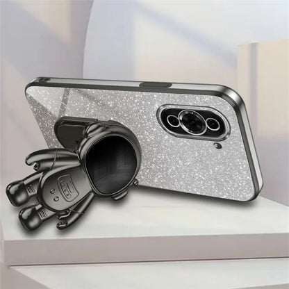 For Huawei nova 10 Pro 4G Cellphone Case Astronaut Kickstand PC+TPU Anti-scratch Cover