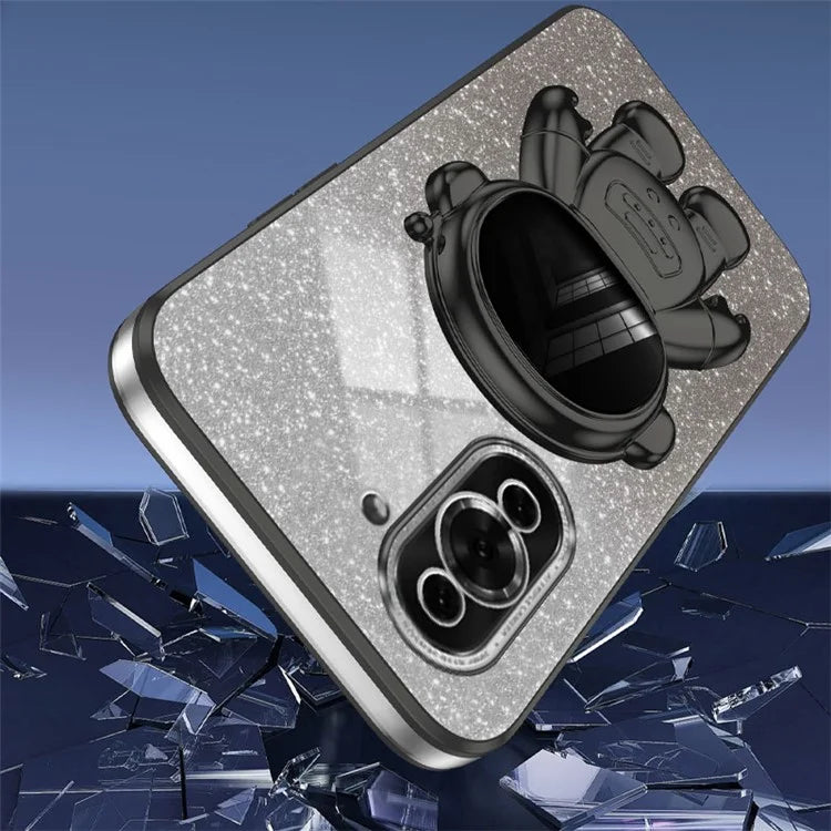 For Huawei nova 10 Pro 4G Cellphone Case Astronaut Kickstand PC+TPU Anti-scratch Cover