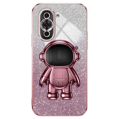 For Huawei nova 10 Pro 4G Cellphone Case Astronaut Kickstand PC+TPU Anti-scratch Cover