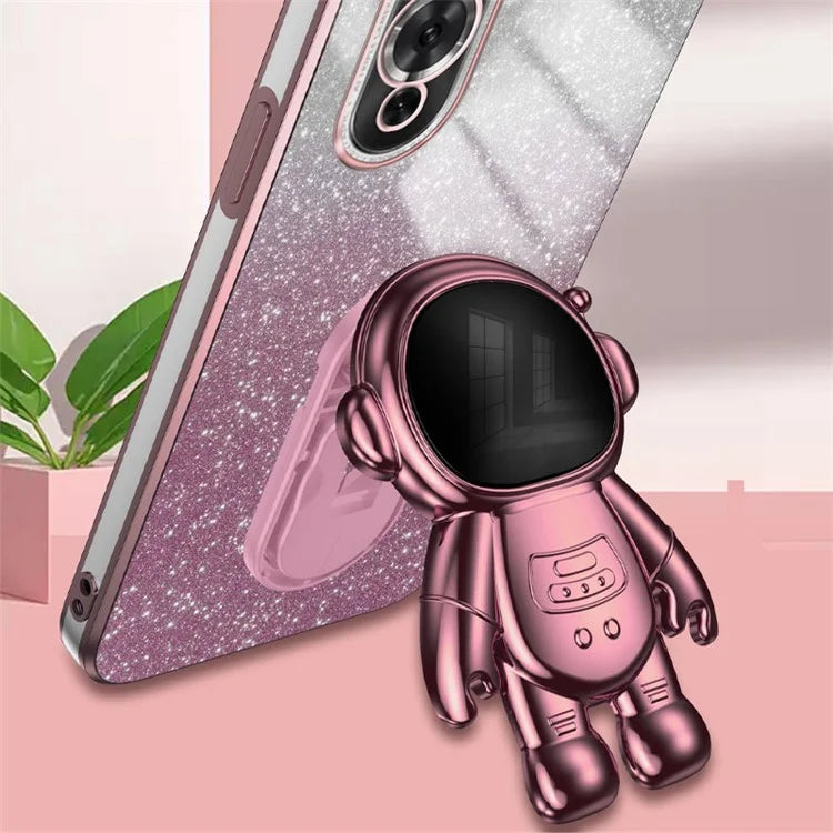For Huawei nova 10 Pro 4G Cellphone Case Astronaut Kickstand PC+TPU Anti-scratch Cover