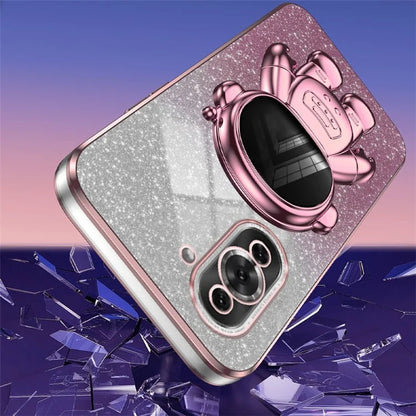 For Huawei nova 10 Pro 4G Cellphone Case Astronaut Kickstand PC+TPU Anti-scratch Cover