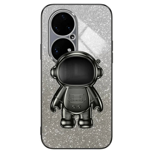 For Huawei P50 Pro 4G Case Astronaut Kickstand Mobile Phone PC+TPU Cover