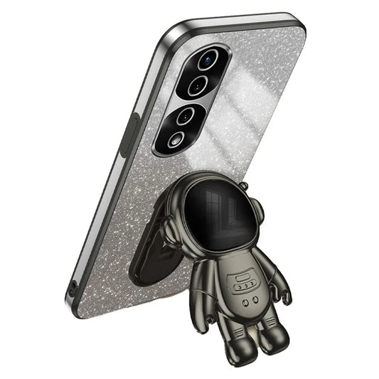 For Honor 70 Pro 5G Cell Phone Case PC+TPU Cover with Astronaut Kickstand