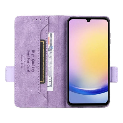 For Samsung Galaxy A25 5G (Global) (161.0 x 76.5 x 8.3mm) Leather Case Wallet Phone Cover