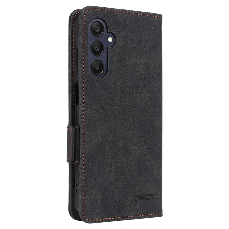 For Samsung Galaxy A25 5G (Global) (161.0 x 76.5 x 8.3mm) Leather Case Wallet Phone Cover