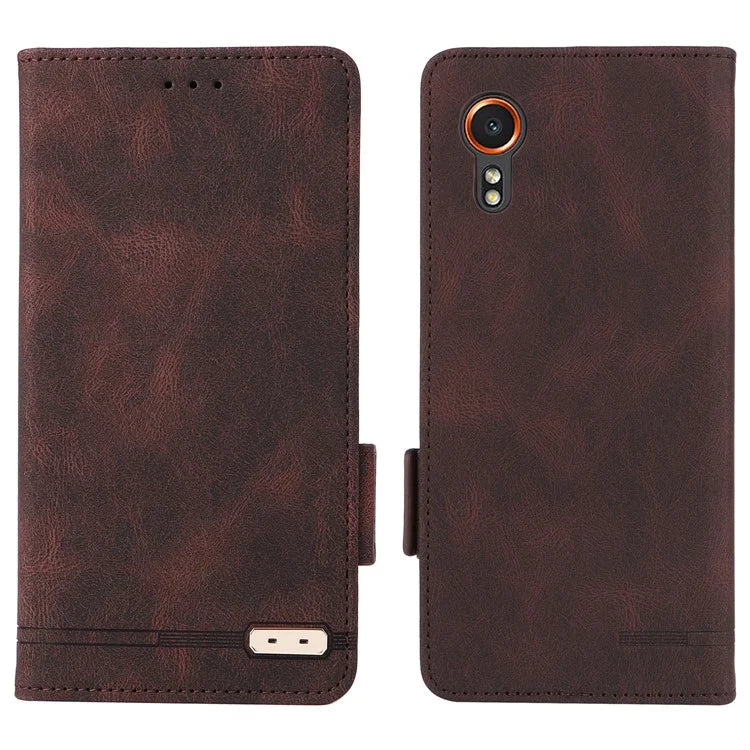 For Samsung Galaxy Xcover 7 Flip Phone Case Wallet PU Leather Stand Cover