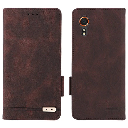 For Samsung Galaxy Xcover 7 Flip Phone Case Wallet PU Leather Stand Cover