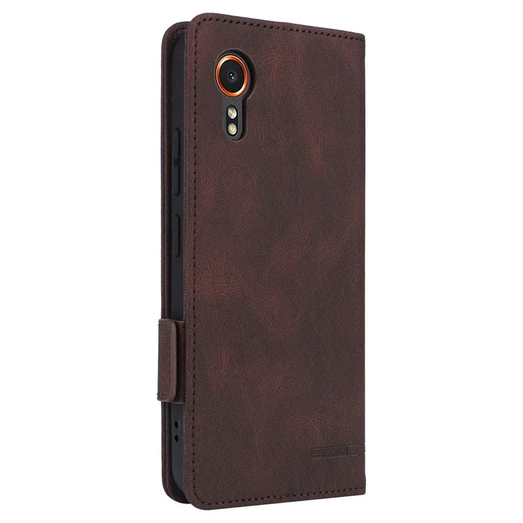 For Samsung Galaxy Xcover 7 Flip Phone Case Wallet PU Leather Stand Cover