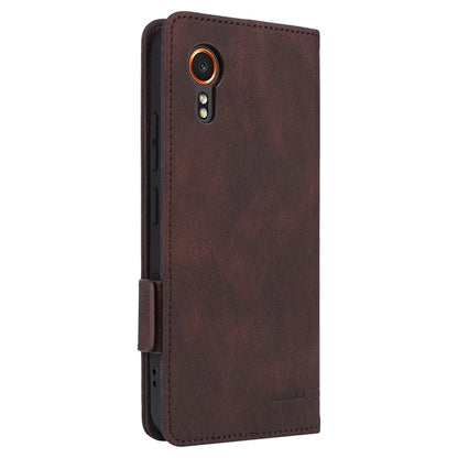 For Samsung Galaxy Xcover 7 Flip Phone Case Wallet PU Leather Stand Cover