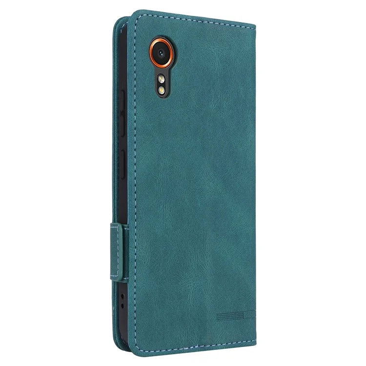 For Samsung Galaxy Xcover 7 Flip Phone Case Wallet PU Leather Stand Cover