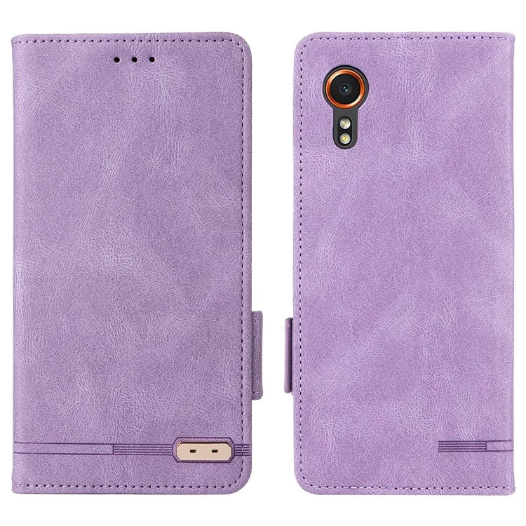 For Samsung Galaxy Xcover 7 Flip Phone Case Wallet PU Leather Stand Cover