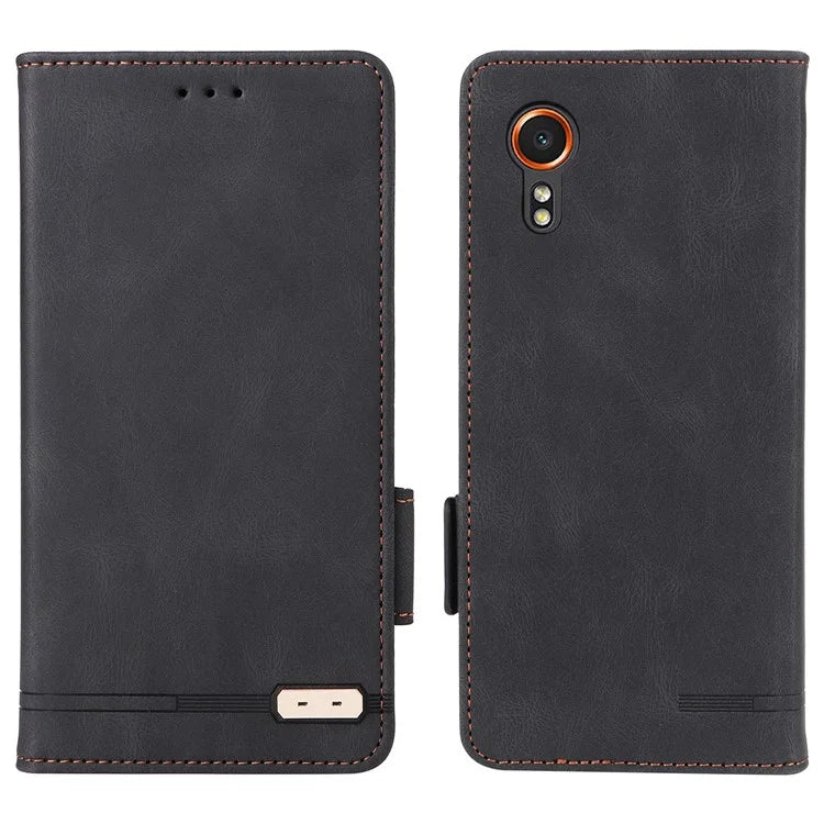 For Samsung Galaxy Xcover 7 Flip Phone Case Wallet PU Leather Stand Cover