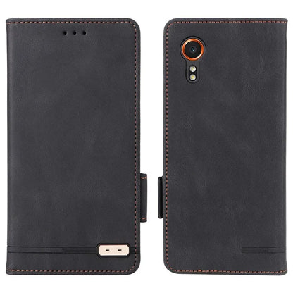 For Samsung Galaxy Xcover 7 Flip Phone Case Wallet PU Leather Stand Cover