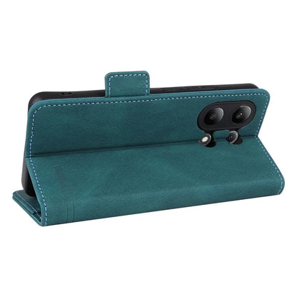 For Xiaomi Redmi Note 13 4G Case Leather Wallet Cover Hardware Decor