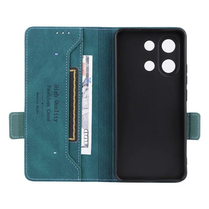 For Xiaomi Redmi Note 13 4G Case Leather Wallet Cover Hardware Decor