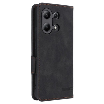 For Xiaomi Redmi Note 13 4G Case Leather Wallet Cover Hardware Decor