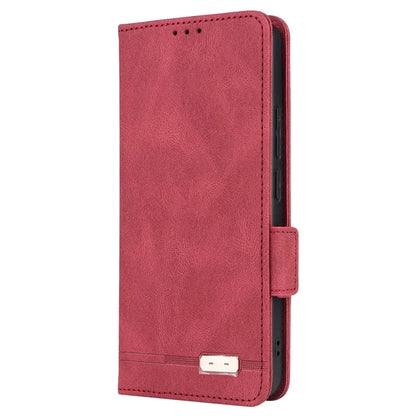 For Xiaomi Redmi Note 13 4G Case Leather Wallet Cover Hardware Decor