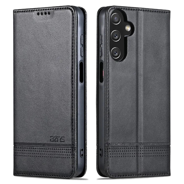 AZNS For Samsung Galaxy A25 5G (Global) (161.0 x 76.5 x 8.3mm) PU Leather Case Phone Wallet Cover
