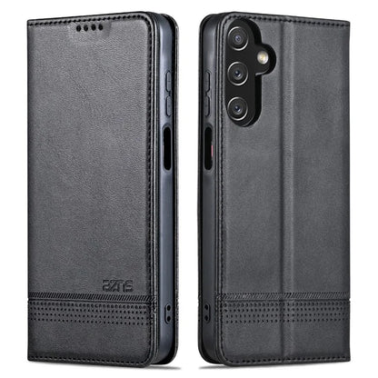 AZNS For Samsung Galaxy A25 5G (Global) (161.0 x 76.5 x 8.3mm) PU Leather Case Phone Wallet Cover