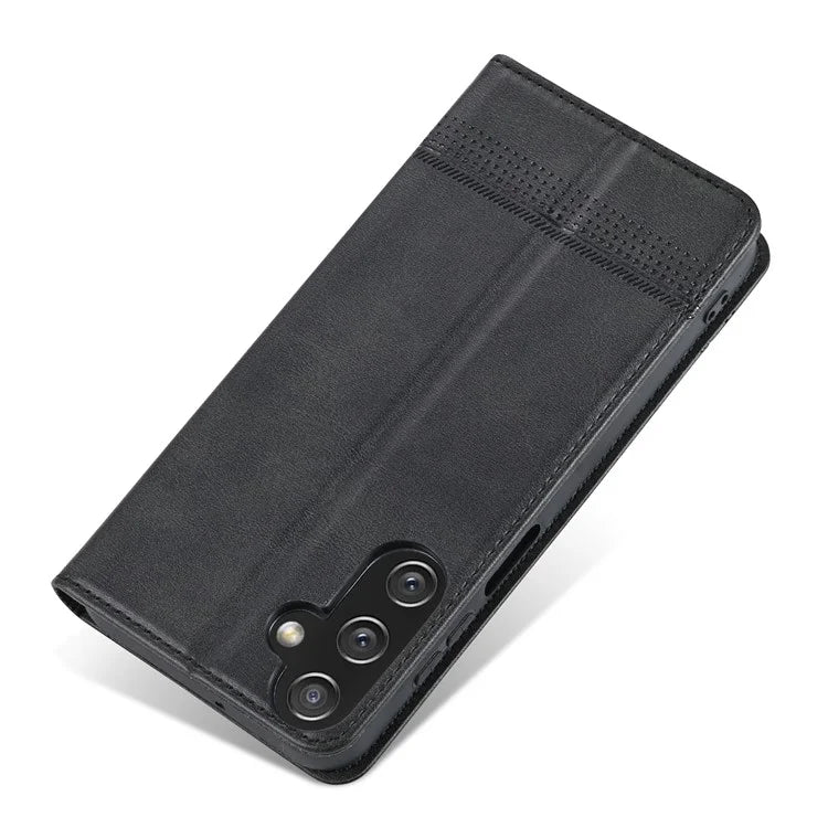 AZNS For Samsung Galaxy A25 5G (Global) (161.0 x 76.5 x 8.3mm) PU Leather Case Phone Wallet Cover