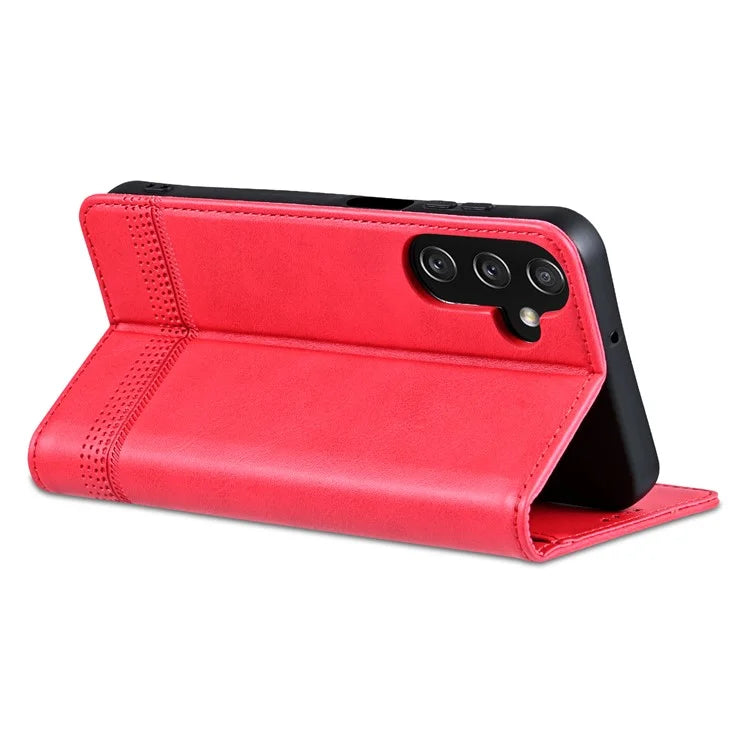 AZNS For Samsung Galaxy A25 5G (Global) (161.0 x 76.5 x 8.3mm) PU Leather Case Phone Wallet Cover