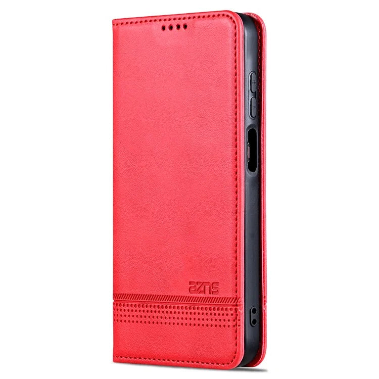 AZNS For Samsung Galaxy A25 5G (Global) (161.0 x 76.5 x 8.3mm) PU Leather Case Phone Wallet Cover