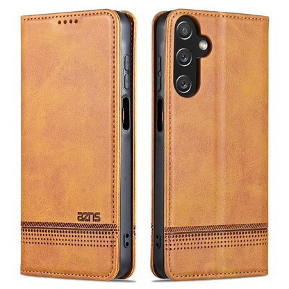AZNS For Samsung Galaxy A25 5G (Global) (161.0 x 76.5 x 8.3mm) PU Leather Case Phone Wallet Cover