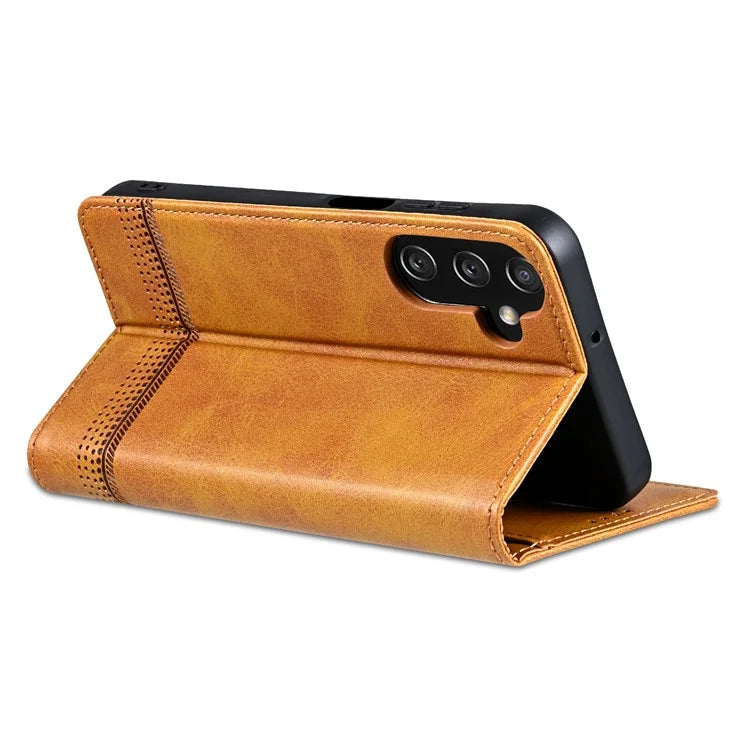 AZNS For Samsung Galaxy A25 5G (Global) (161.0 x 76.5 x 8.3mm) PU Leather Case Phone Wallet Cover