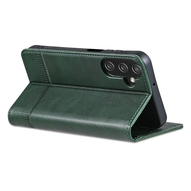 AZNS For Samsung Galaxy A25 5G (Global) (161.0 x 76.5 x 8.3mm) PU Leather Case Phone Wallet Cover