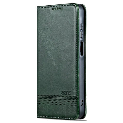 AZNS For Samsung Galaxy A25 5G (Global) (161.0 x 76.5 x 8.3mm) PU Leather Case Phone Wallet Cover