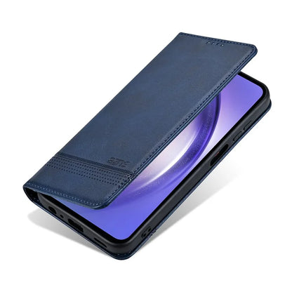 AZNS For Samsung Galaxy A25 5G (Global) (161.0 x 76.5 x 8.3mm) PU Leather Case Phone Wallet Cover