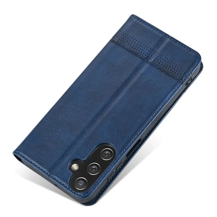 AZNS For Samsung Galaxy A25 5G (Global) (161.0 x 76.5 x 8.3mm) PU Leather Case Phone Wallet Cover